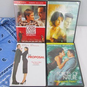 Sandra Bullock 4 DVD Bundle
